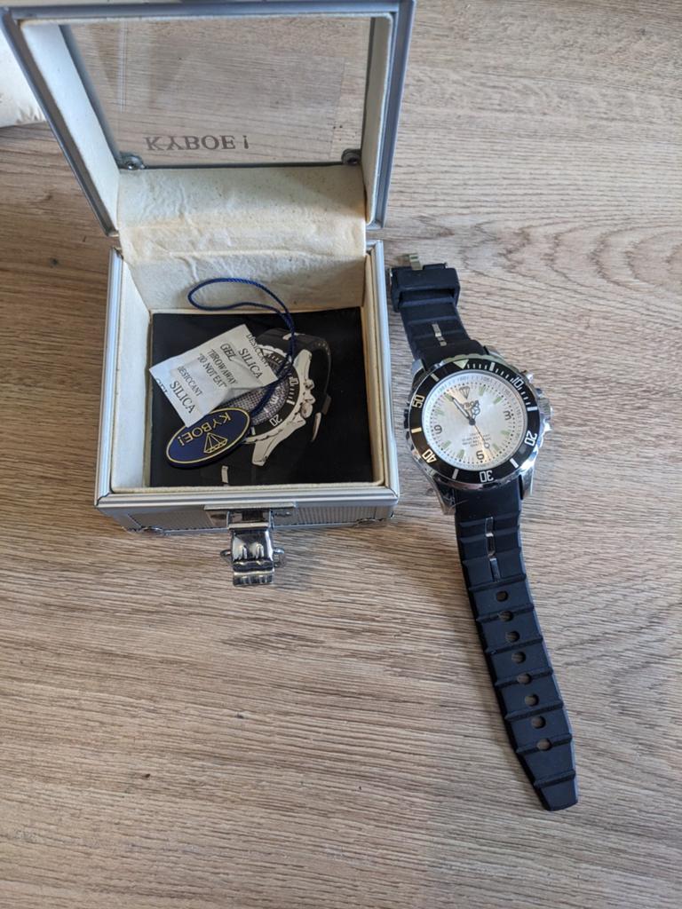 Kyboe Mariner horloge mannen (in NL gedesigned), Sieraden, Tassen en Uiterlijk, Horloges | Heren, Ophalen of Verzenden, Staal