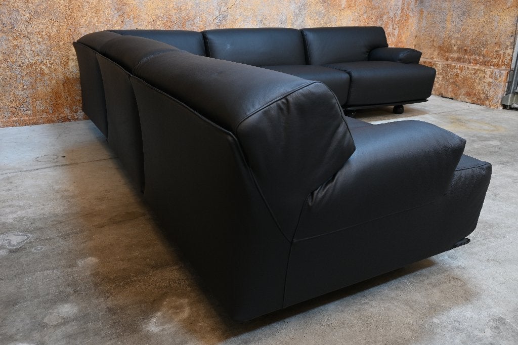 UNIEKE opnieuw beklede Cassina Fiandra design elementenbank, Huis en Inrichting, Cassina, 125 tot 150 cm, Overige maten, Hoekbank