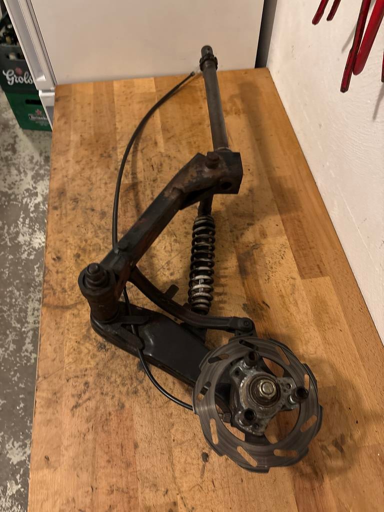 Volledige voorvork voor Peugeot Speedfight 2, Fietsen en Brommers, Brommeronderdelen | Scooters, Ophalen of Verzenden, Gebruikt