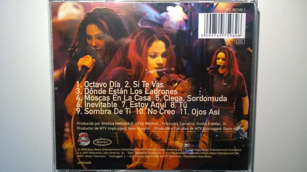 Shakira - MTV Unplugged, Ophalen of Verzenden, Zo goed als nieuw