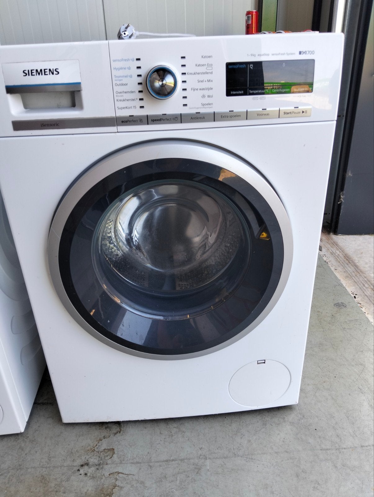 Siemens iQ700 wasmachine - 9kg, 1600 toeren, Gebruikt, 8 tot 10 kg, Ophalen of Verzenden, 1600 toeren of meer
