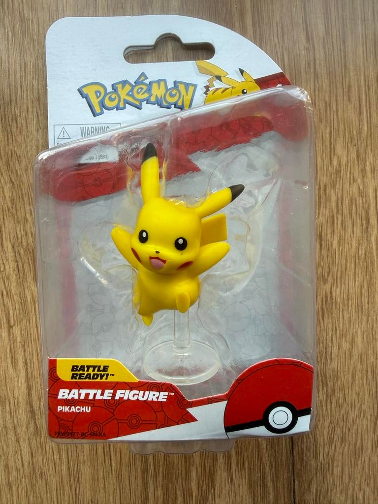 Pokémon Pikachu Battle Figuur - Jazwares, Ophalen of Verzenden, Nieuw