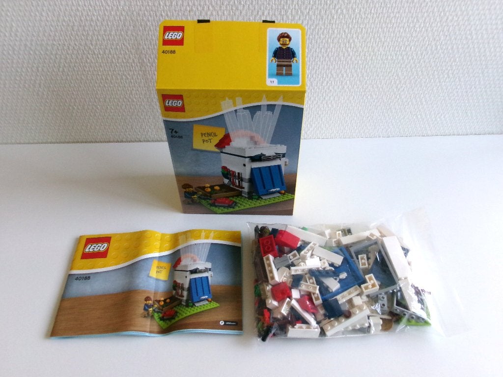 Lego 40188 Pennenbakje Garage uit 2018, Gebruikt, Lego, Ophalen of Verzenden, Compleet