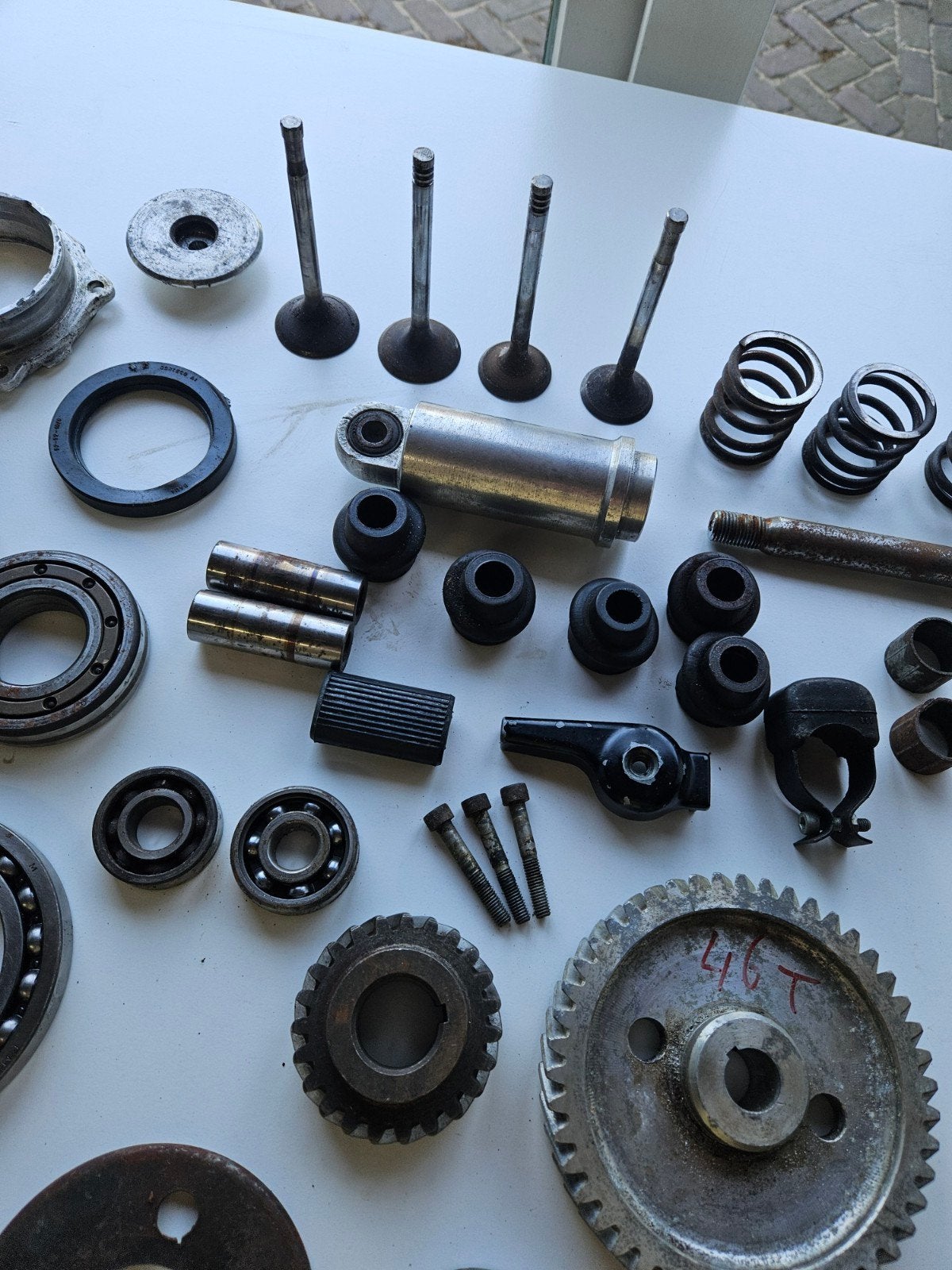 BMW R69 S onderdelen, Motoren, Ophalen
