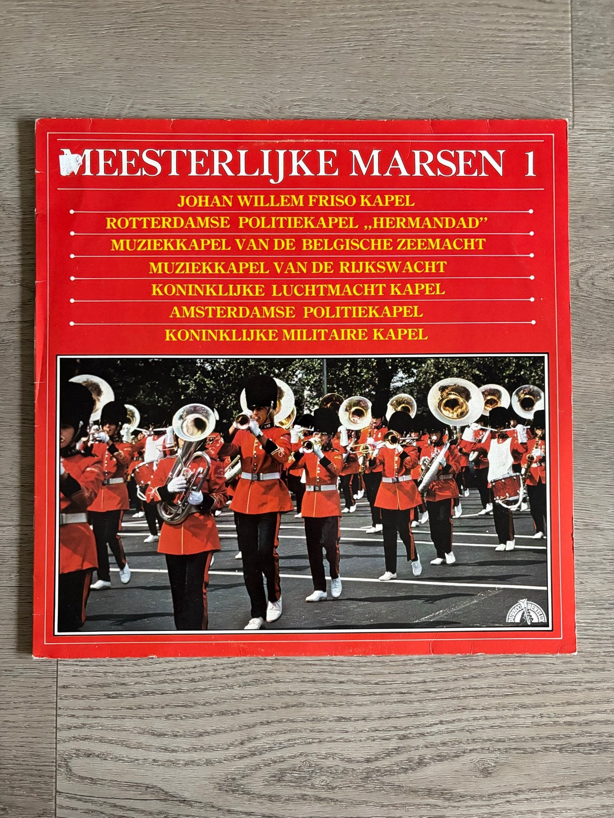 Meesterlijke Marsen 1 - Diverse militaire kapellen LP, LP, Gebruikt, Overige genres, Ophalen of Verzenden