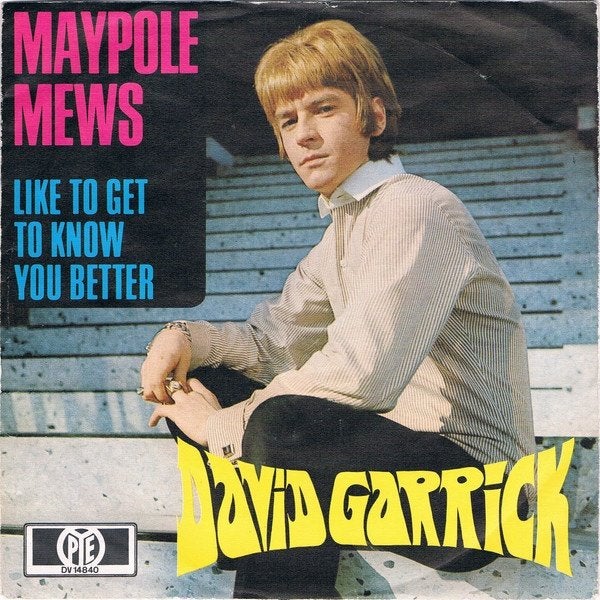 David Garrick: Maypole Mews (Bee Gees song) / Like to get, Cd's en Dvd's, Gebruikt, 7 inch, Ophalen of Verzenden, Pop