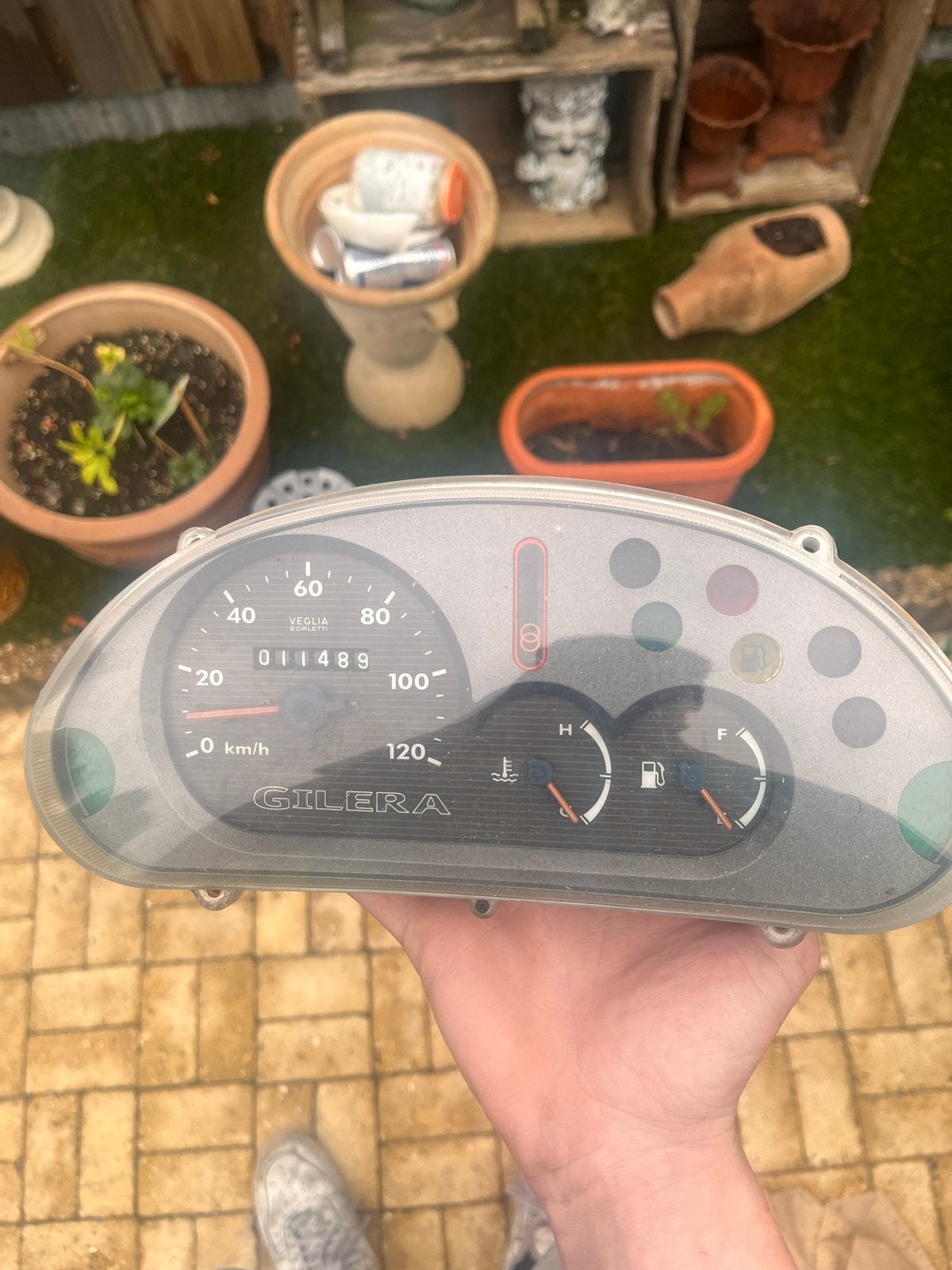 Gilera Runner 50cc teller in zeer goede staat, Ophalen, Zo goed als nieuw, Overige typen, Overige merken