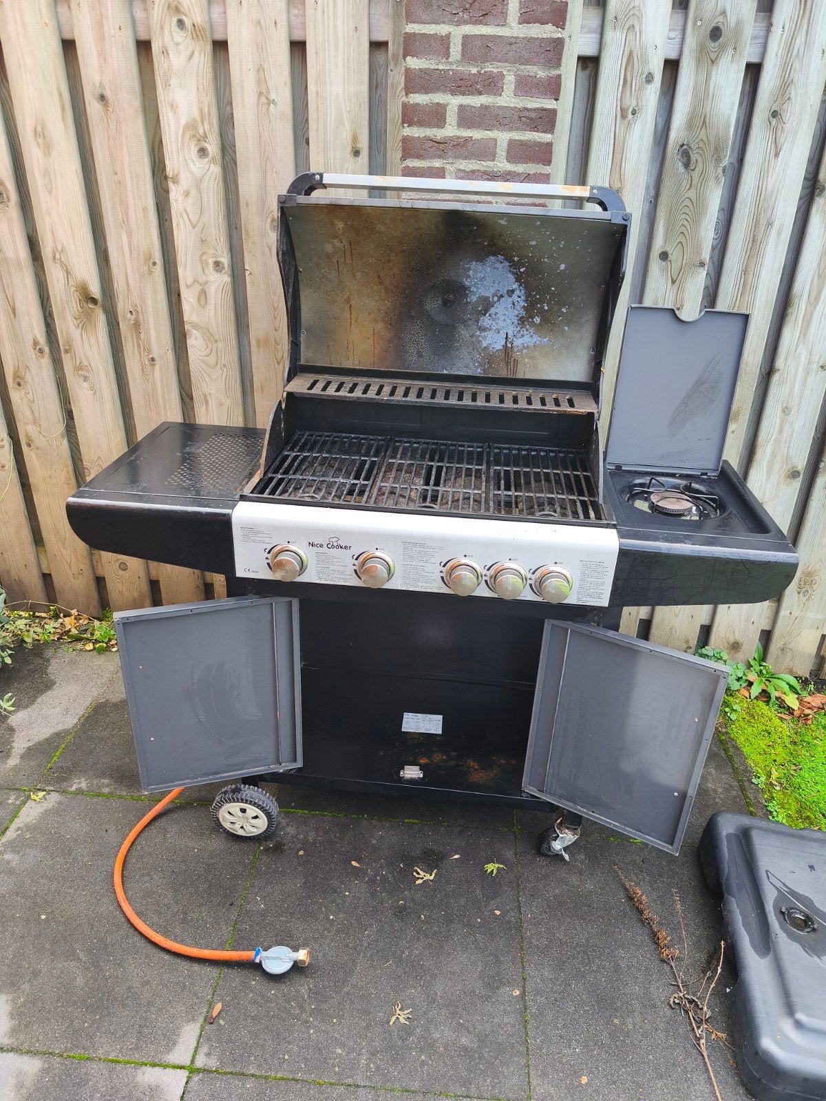 Gasbarbecue, Ophalen, Gebruikt, Nice Cooker