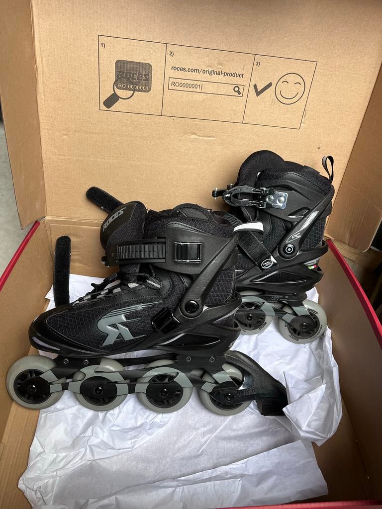 Roces PIC TIF skeelers zwart, Ophalen, Roces, Zo goed als nieuw, Inline skates 4 wielen