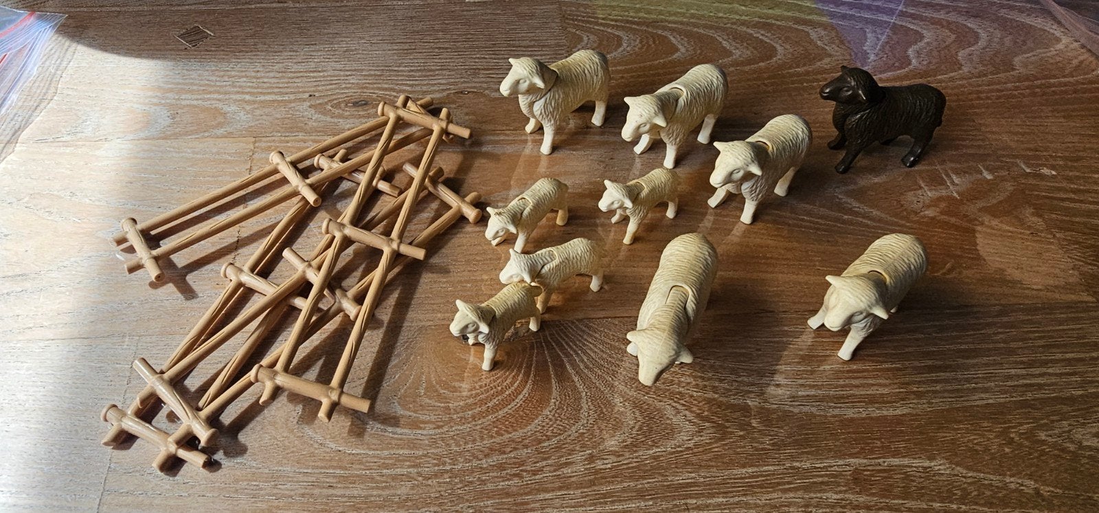 Playmobil schapen met hekjes, Ophalen of Verzenden, Gebruikt
