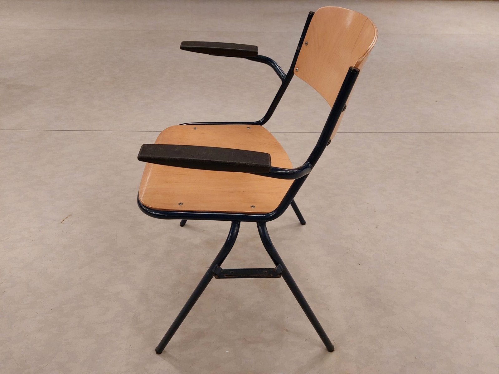 Stoelen met en zonder leuning, Huis en Inrichting, Ophalen, Kunststof, Gebruikt, Zwart