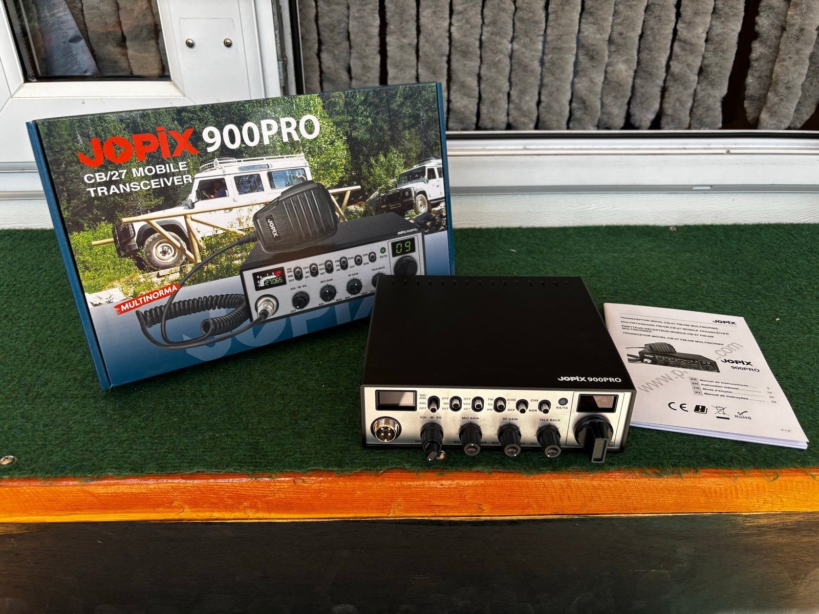 Jopix 900PRO CB/27 Mobiele Transceiver met accessoires, Telecommunicatie, Ophalen of Verzenden, Nieuw, Zender en Ontvanger