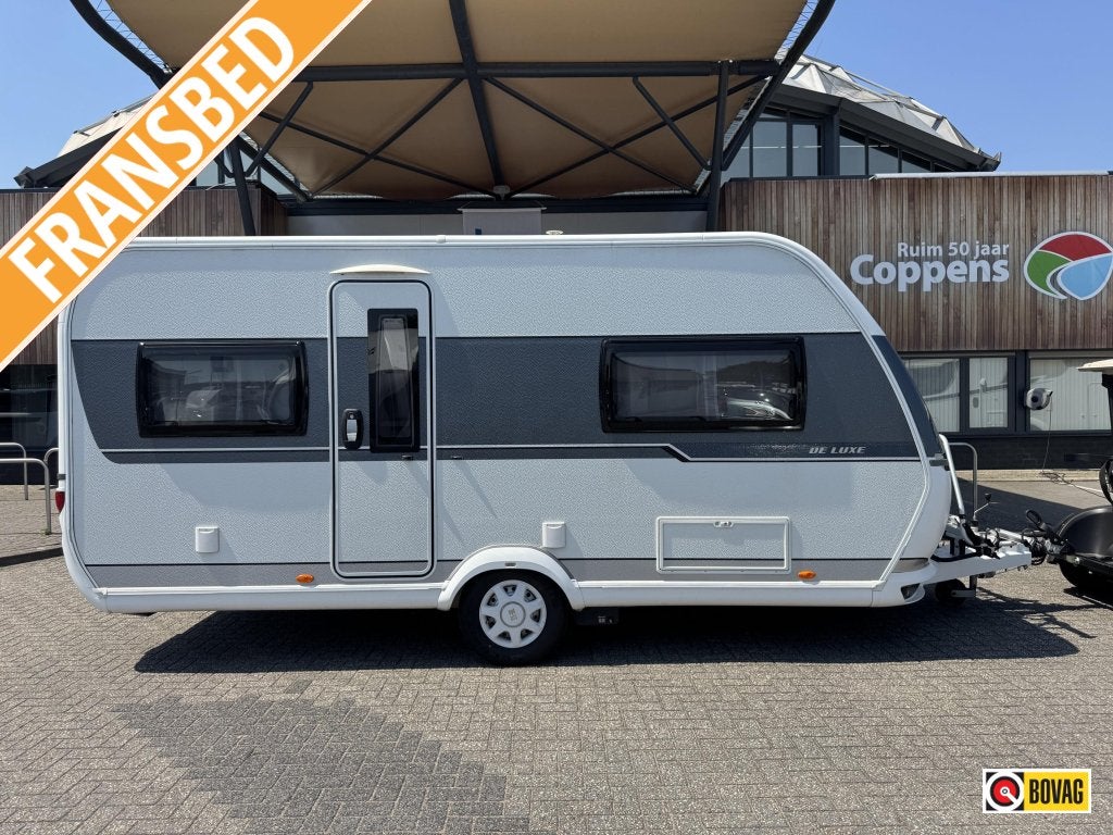 Hobby De Luxe 460 UFE 2020 MOVER + 3M TENT!!!, Standaardzit, Bedrijf, Schokbreker, 4 tot 5 meter