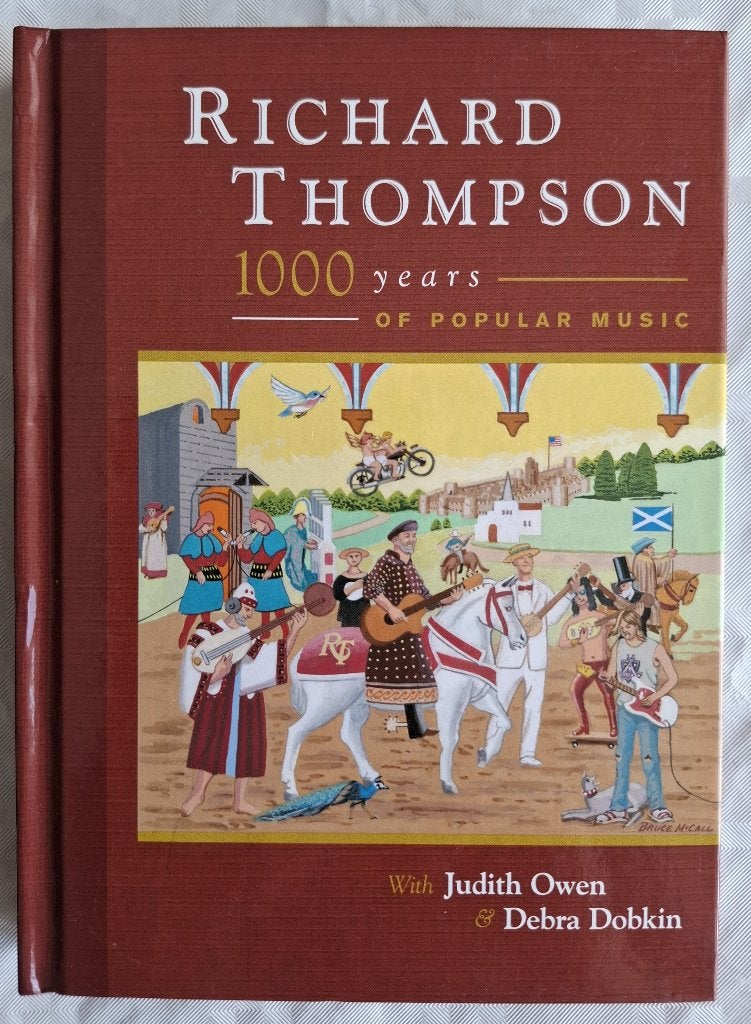 DVD/2CD Richard Thompson - 1000 Years Of Popuar Music, Cd's en Dvd's, Ophalen of Verzenden, Zo goed als nieuw, Album, Inclusief DVD