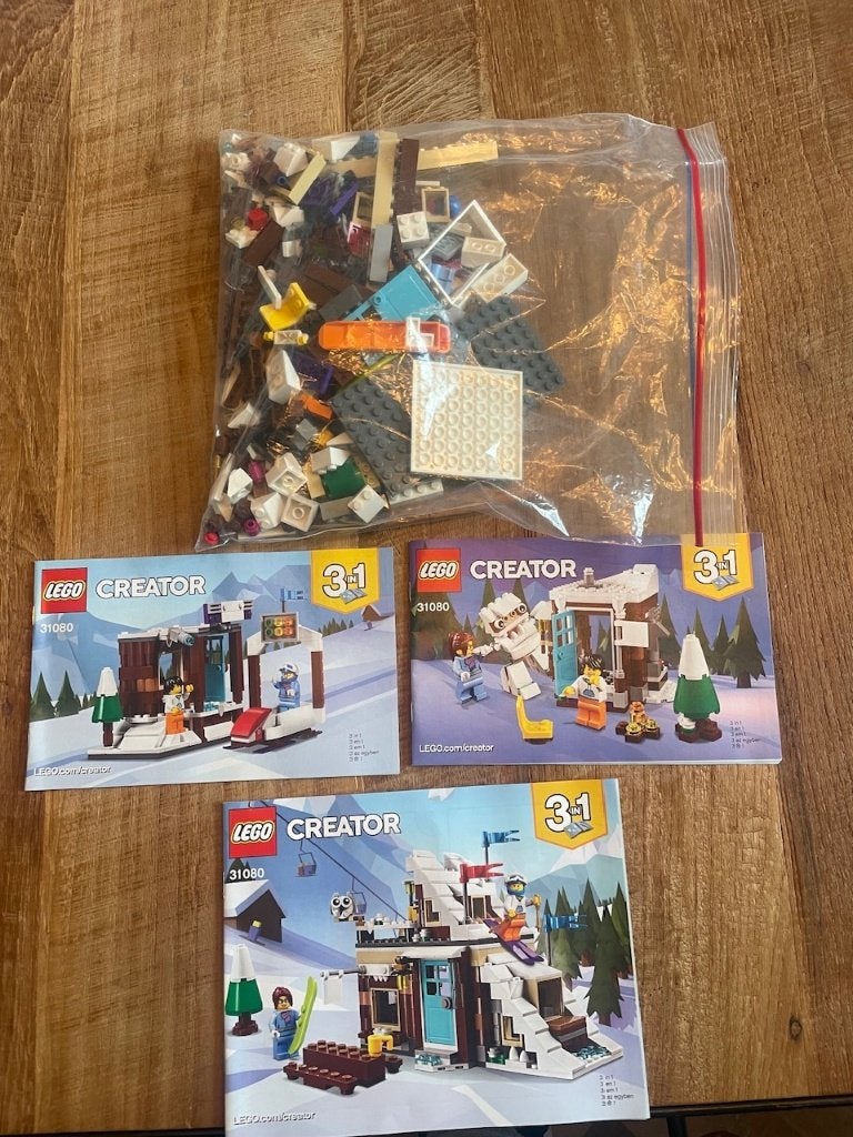 lego creator 31080, Kinderen en Baby's, Lego, Compleet, Ophalen of Verzenden, Zo goed als nieuw