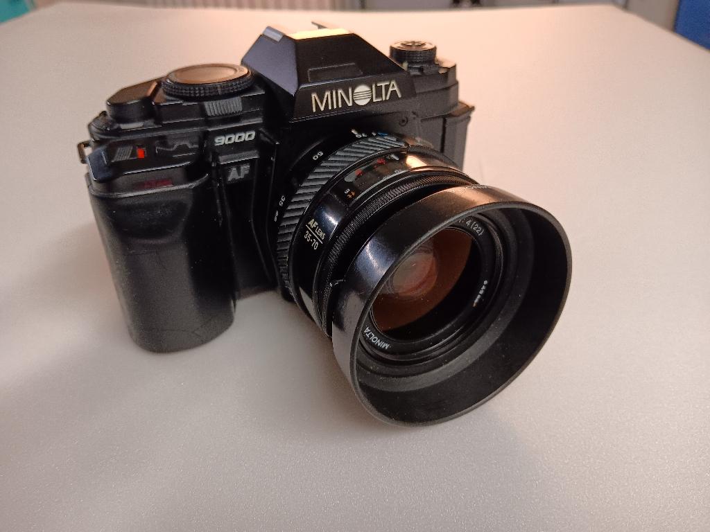Minolta 7000 met zoom lens, Ophalen, Gebruikt, Spiegelreflex, Minolta