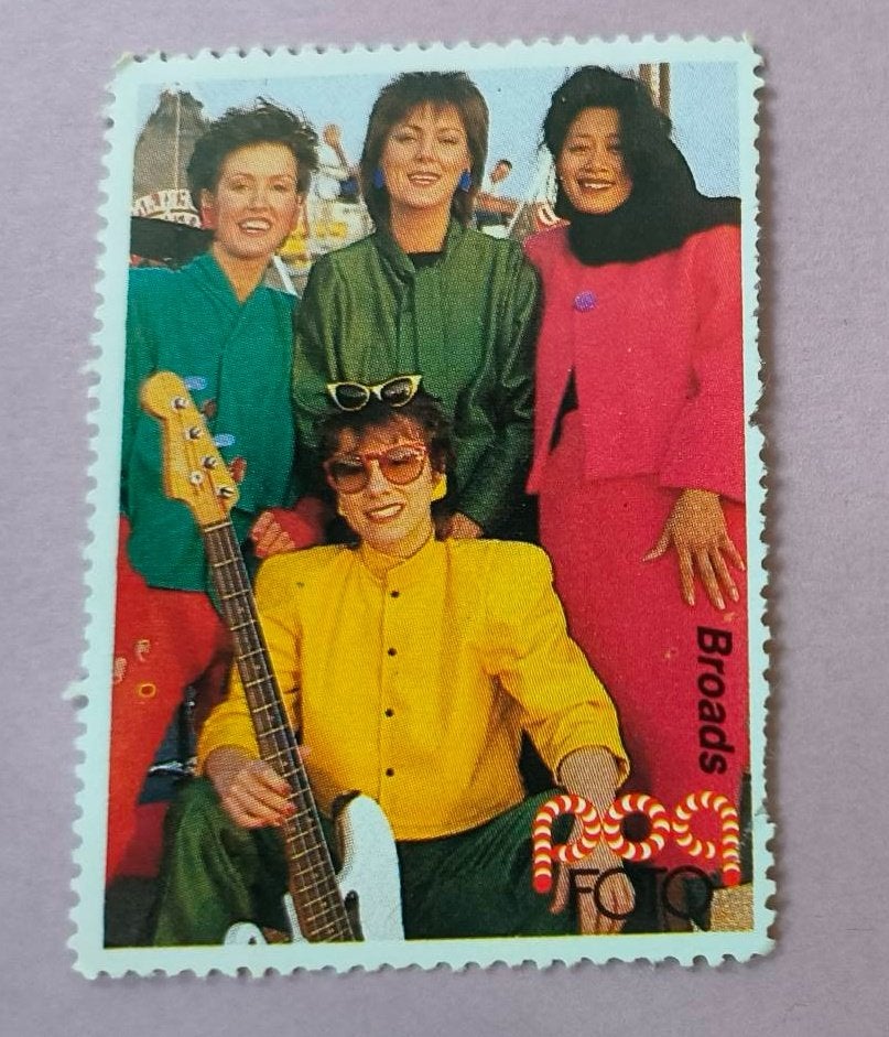 Popfoto zegel Broads, Verzamelen, Ophalen of Verzenden, Zo goed als nieuw, Foto of Kaart
