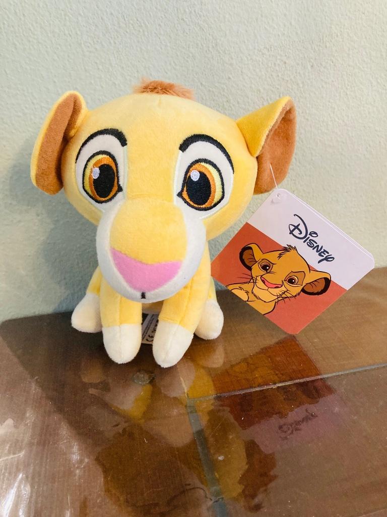 Disney knuffel Simba uit Lion King - nieuw, Ophalen of Verzenden, Leeuwenkoning of Jungle Boek, Nieuw, Knuffel