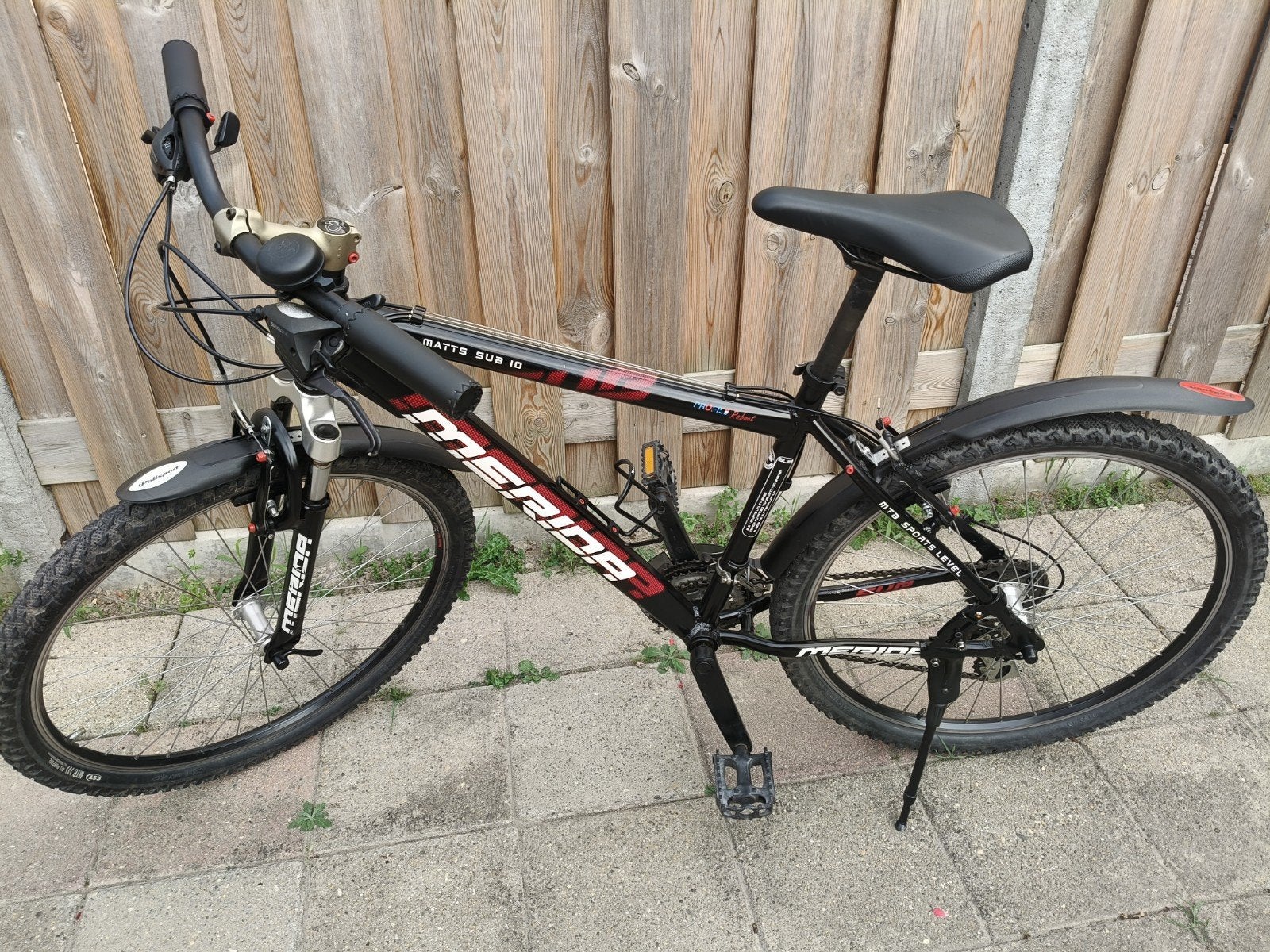 Merida Matts Sub 10 Mountainbike - Zwart, Ophalen, Gebruikt, Hardtail, Heren