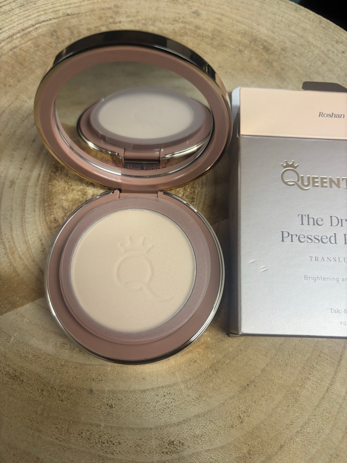 Queen tarzi The Dream Pressed Powder Translucent, Overige kleuren, Gehele gezicht, Nieuw, Ophalen of Verzenden