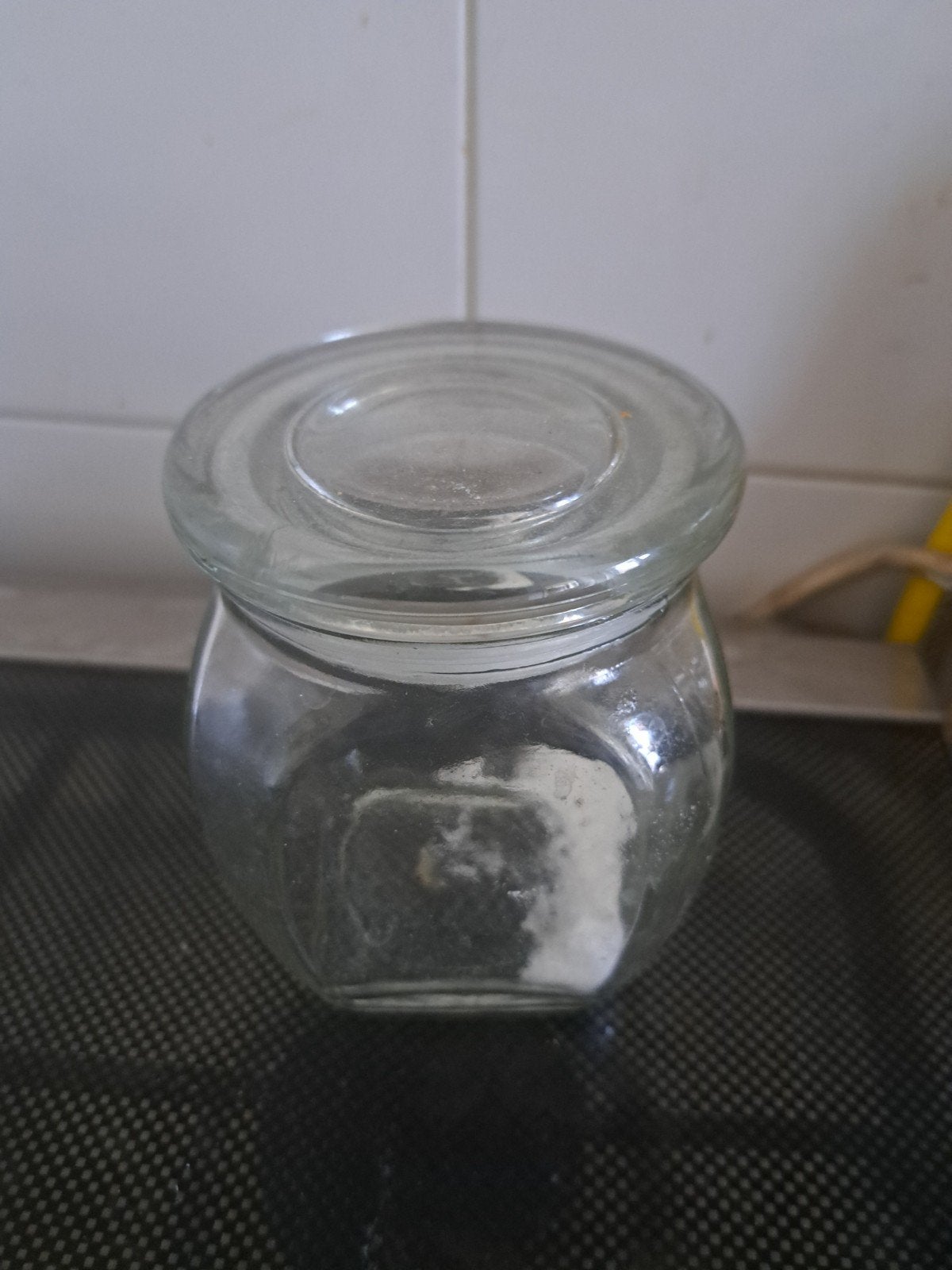 glazen suiker pot, Ophalen, Glas, Overige stijlen, Glas of Glazen