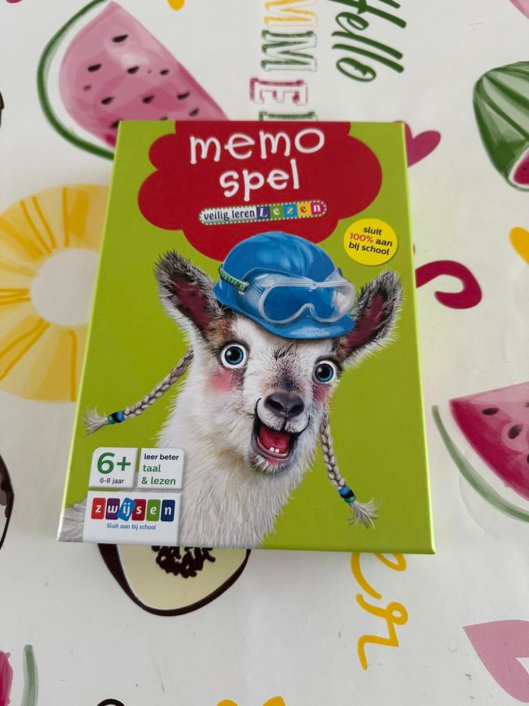 Memo spel veilig leren lezen zgan, Kinderen en Baby's, Speelgoed | Educatief en Creatief, Ophalen of Verzenden, Zo goed als nieuw