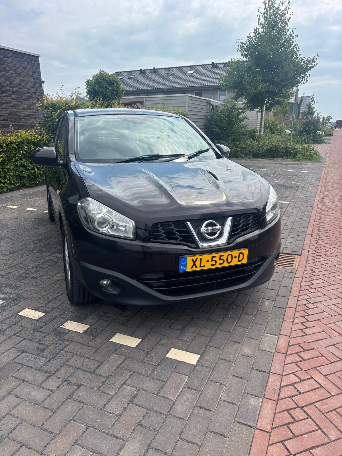 Nissan Qashqai 1.5 DCI 2WD 2010 Zwart RHD STUUR RECHTS, Auto's, Voorwielaandrijving, 1295 kg, 4 cilinders, Zwart