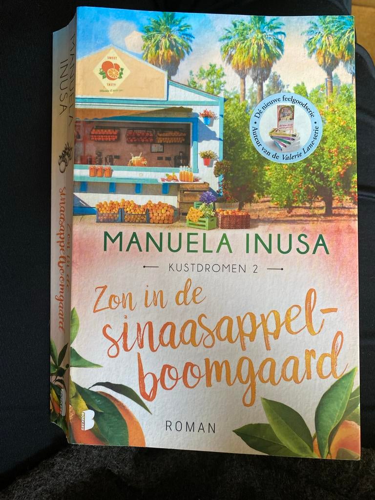 Kustdromen 2: Zon in de Simaasappel-boomgaard - Manuela Inus, Boeken, Romans, Zo goed als nieuw, Nederland, Ophalen of Verzenden