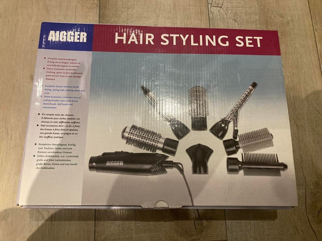 Haarstyling set nieuw in doos, Ophalen of Verzenden, Nieuw, Krultang of Stijltang