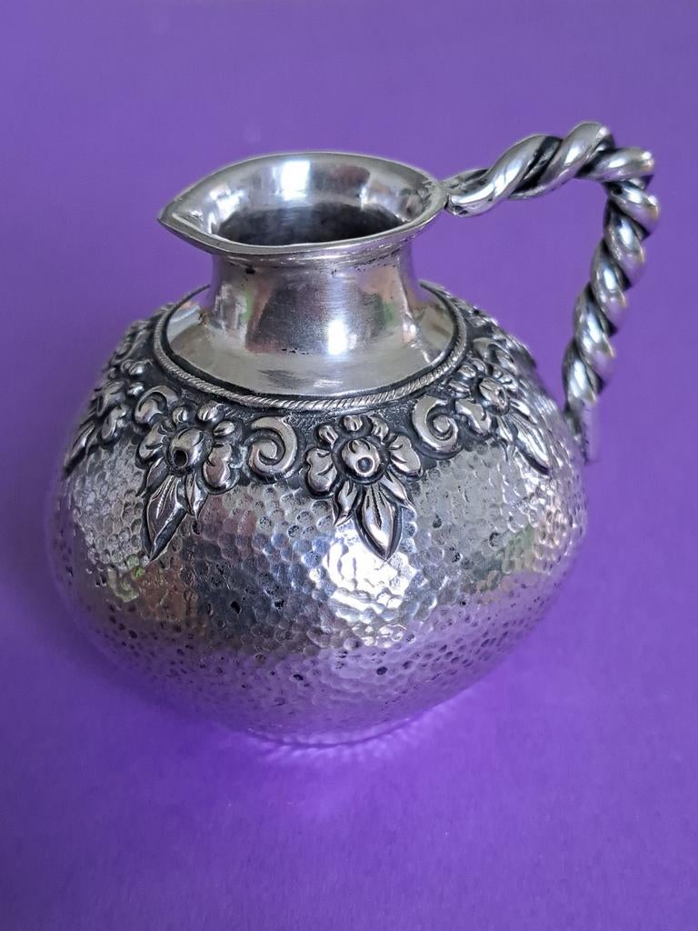Zilveren kannetje / vaasje, Ophalen of Verzenden, Zilver