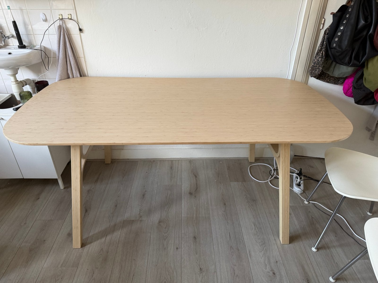 IKEA VOXLÖV eettafel, Huis en Inrichting, Ophalen, 50 tot 100 cm, Zo goed als nieuw, 150 tot 200 cm