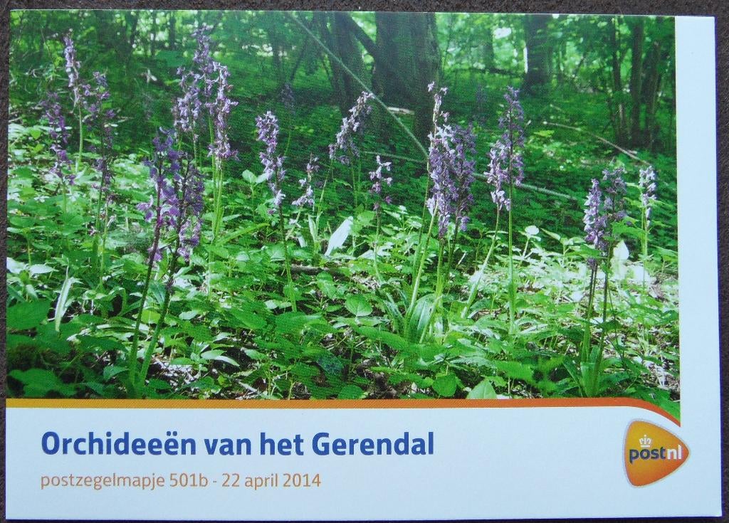 Postzegelmapje 501b - Orchideen van het Gerendal, Ophalen of Verzenden, Postfris