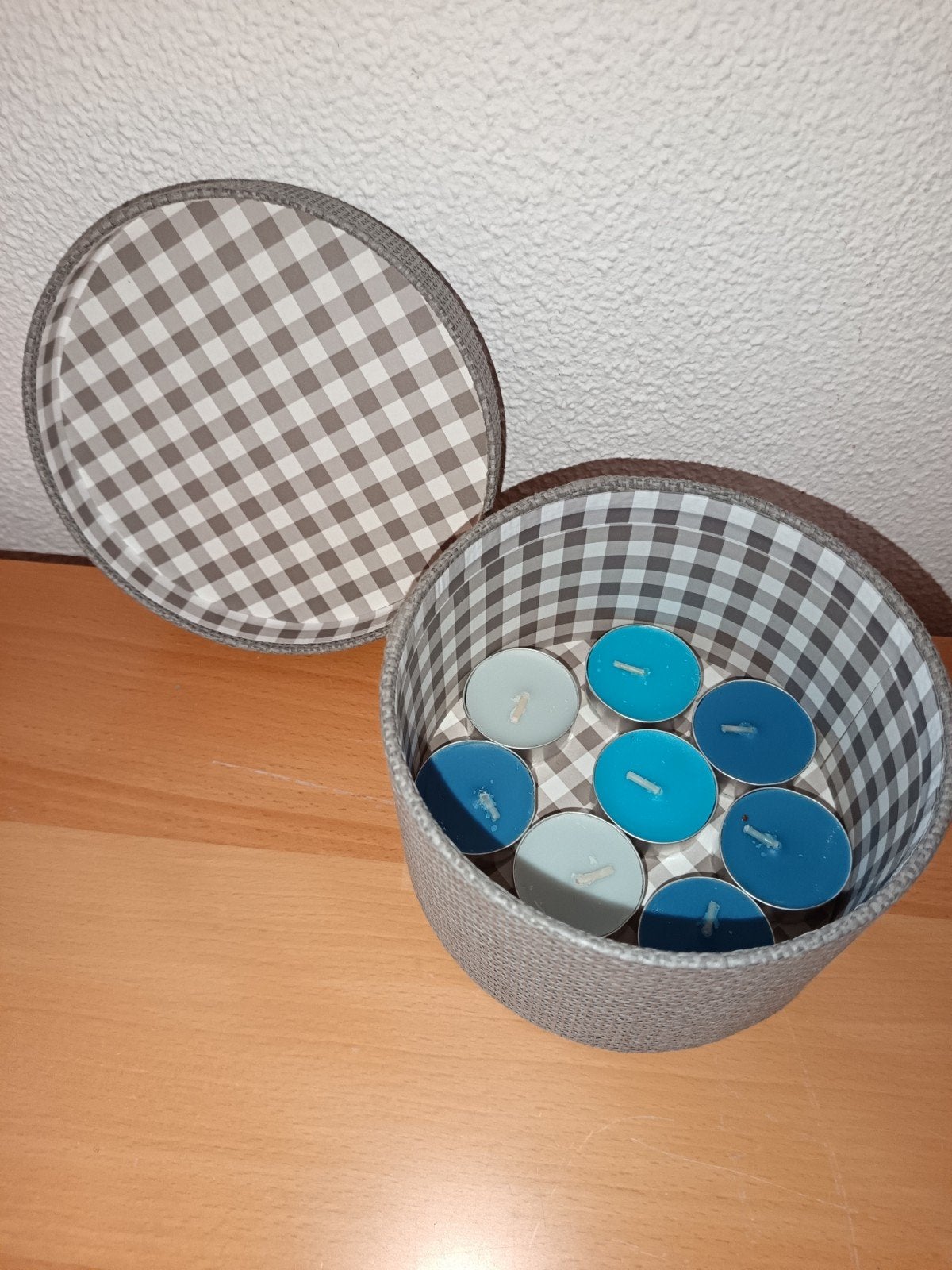 Leeg *Doosje* opbergen iemand interesse? zonder kaarsjes, Ophalen, Rechthoekig