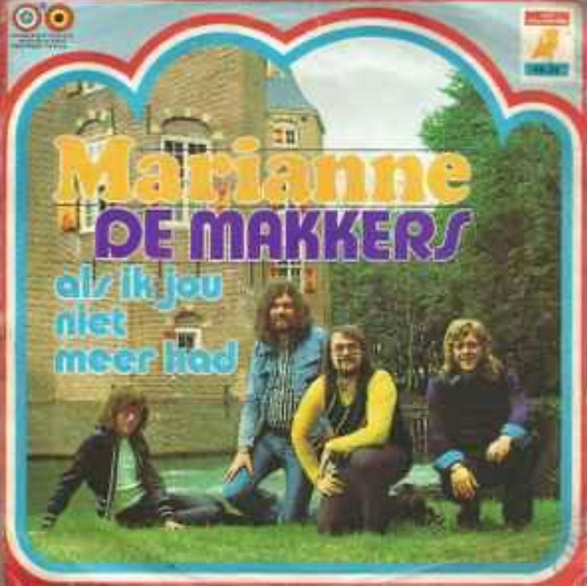 De Makkers – Marianne / Single / VG+ / 4-7, Ophalen of Verzenden, Zo goed als nieuw, Overige formaten, Levenslied of Smartlap