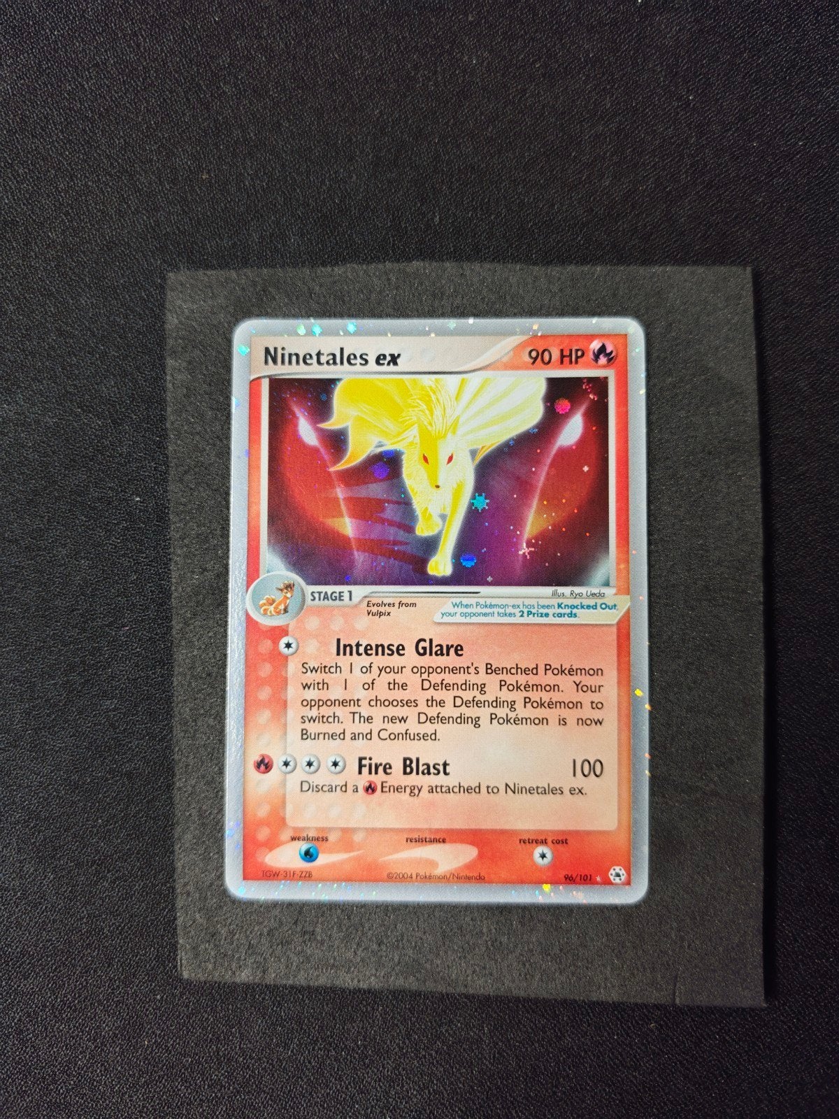 Ninetales Ex Pokémon Ex hidden legends, Hobby en Vrije tijd, Verzamelkaartspellen | Pokémon, Ophalen of Verzenden, Zo goed als nieuw