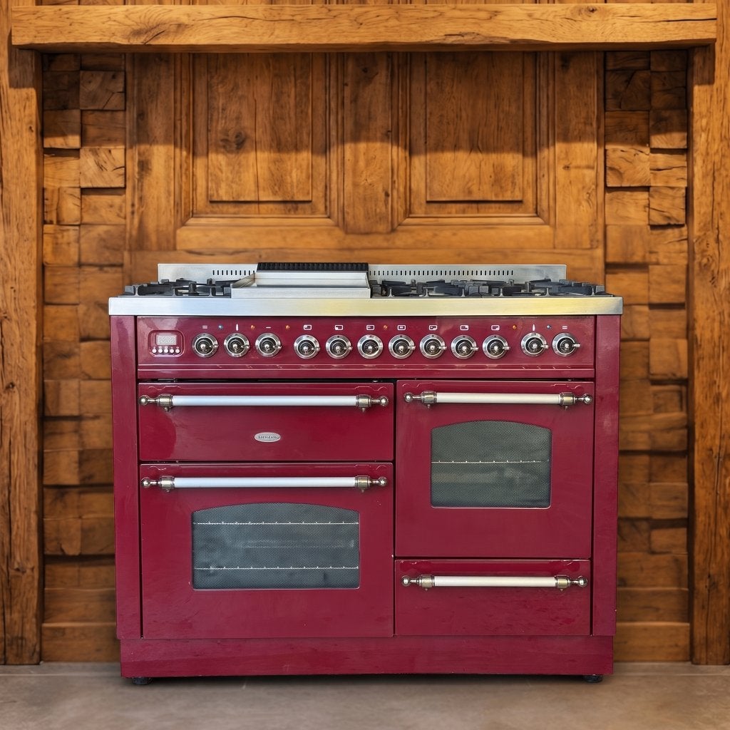 Boretti Quadra Line 110 cm · bordeauxrood · conditierapport, Grill, 60 cm of meer, Ophalen of Verzenden, Zo goed als nieuw