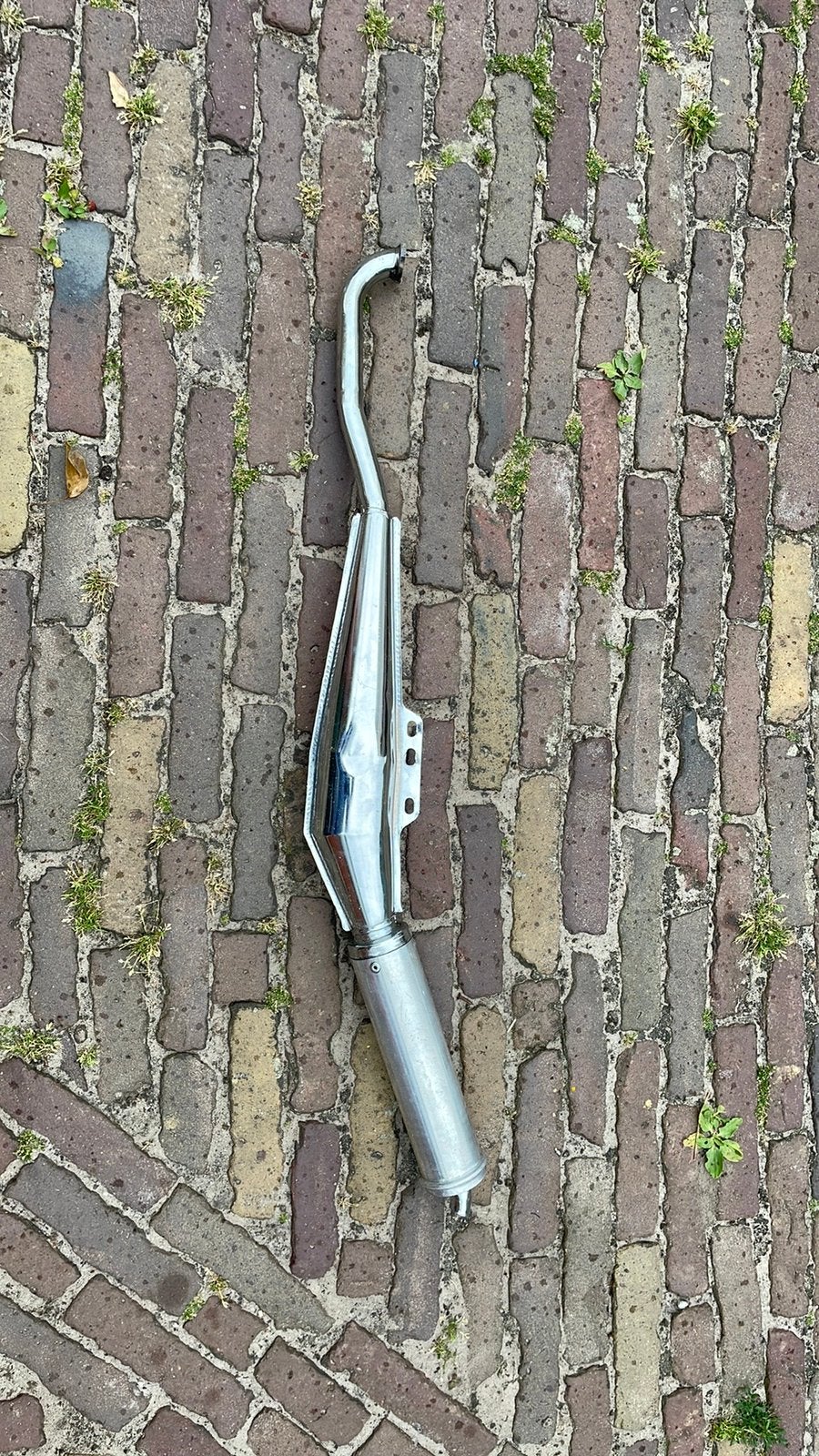 Puch uitlaat, Ophalen, Nieuw