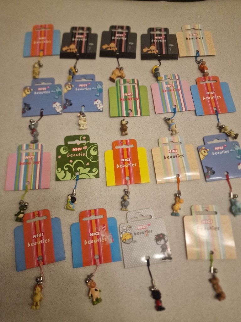 NICI Beauties sleutelhangers - Diverse dieren, Ophalen of Verzenden, Nieuw, Dier of Natuur
