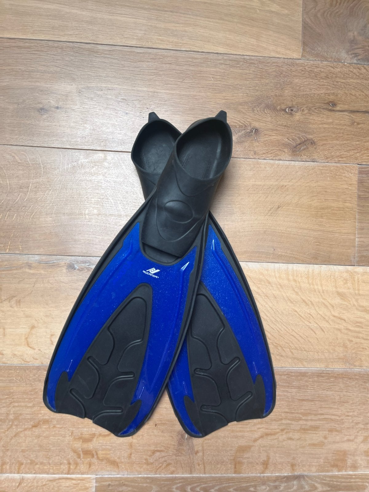 Rucanor Zwemvliezen - Maat 36-37 - Blauw, Ophalen of Verzenden, Zo goed als nieuw, Zwem- of Duikvliezen