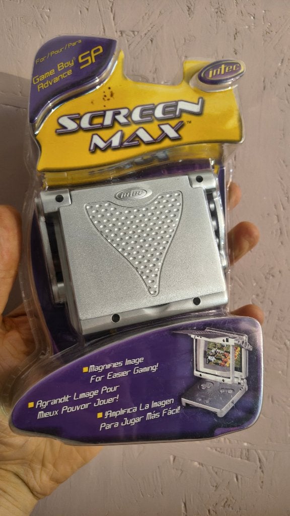 Intec Screen Max voor Game Boy Advance SP - Nieuw in doos, Ophalen, Nieuw, Game Boy Advance SP