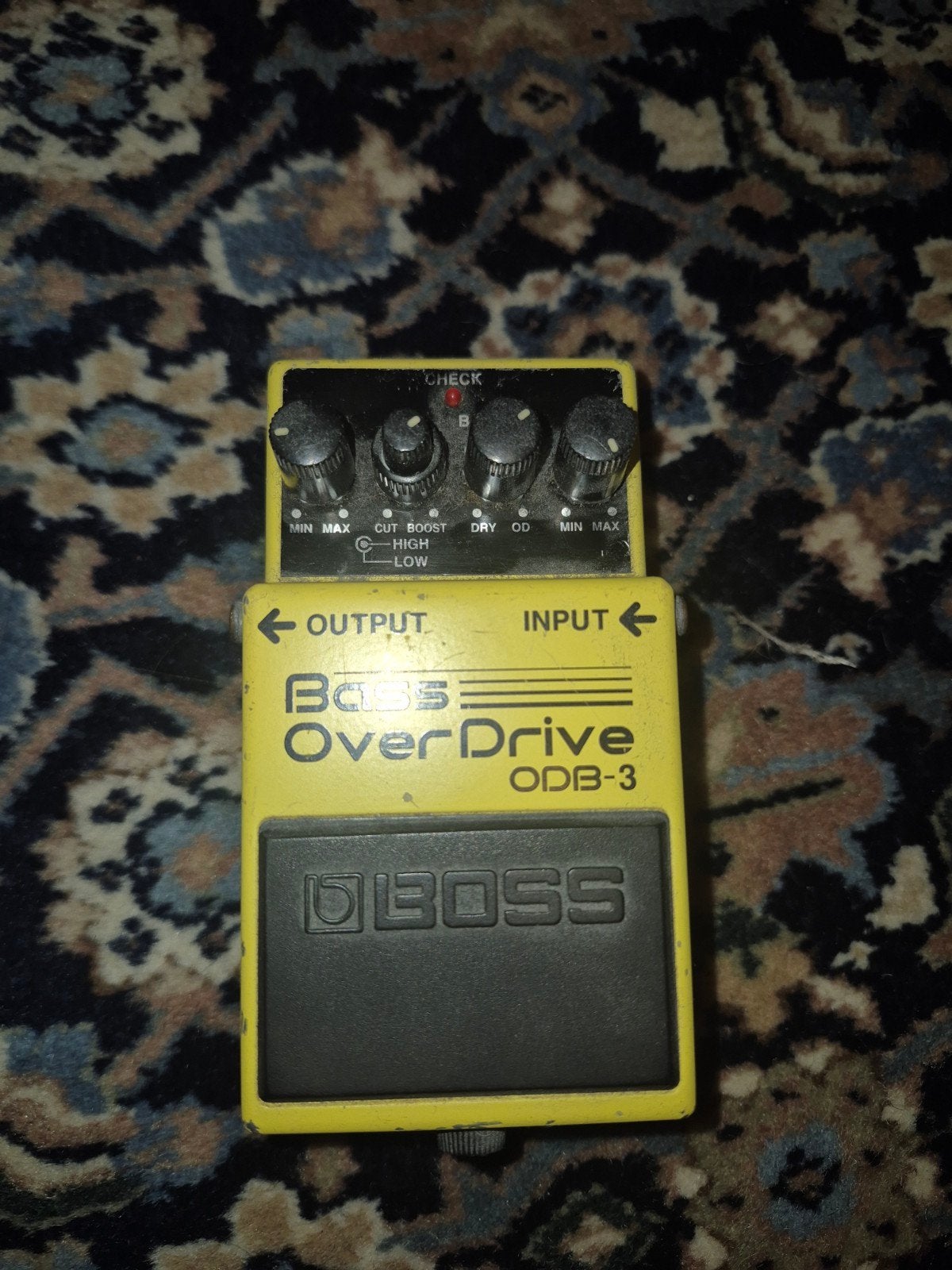 Boss ODB-3 Bass Overdrive Pedaal, Ophalen of Verzenden, Gebruikt, Distortion, Overdrive of Fuzz
