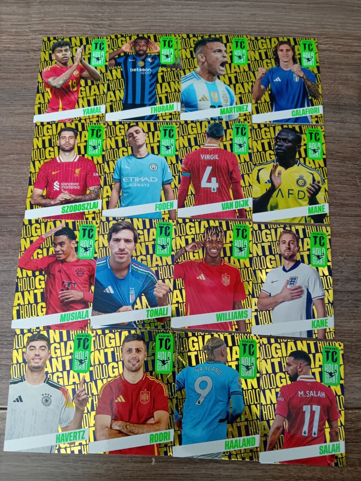 Panini holo giants top class, Ophalen of Verzenden, Zo goed als nieuw, Plaatje