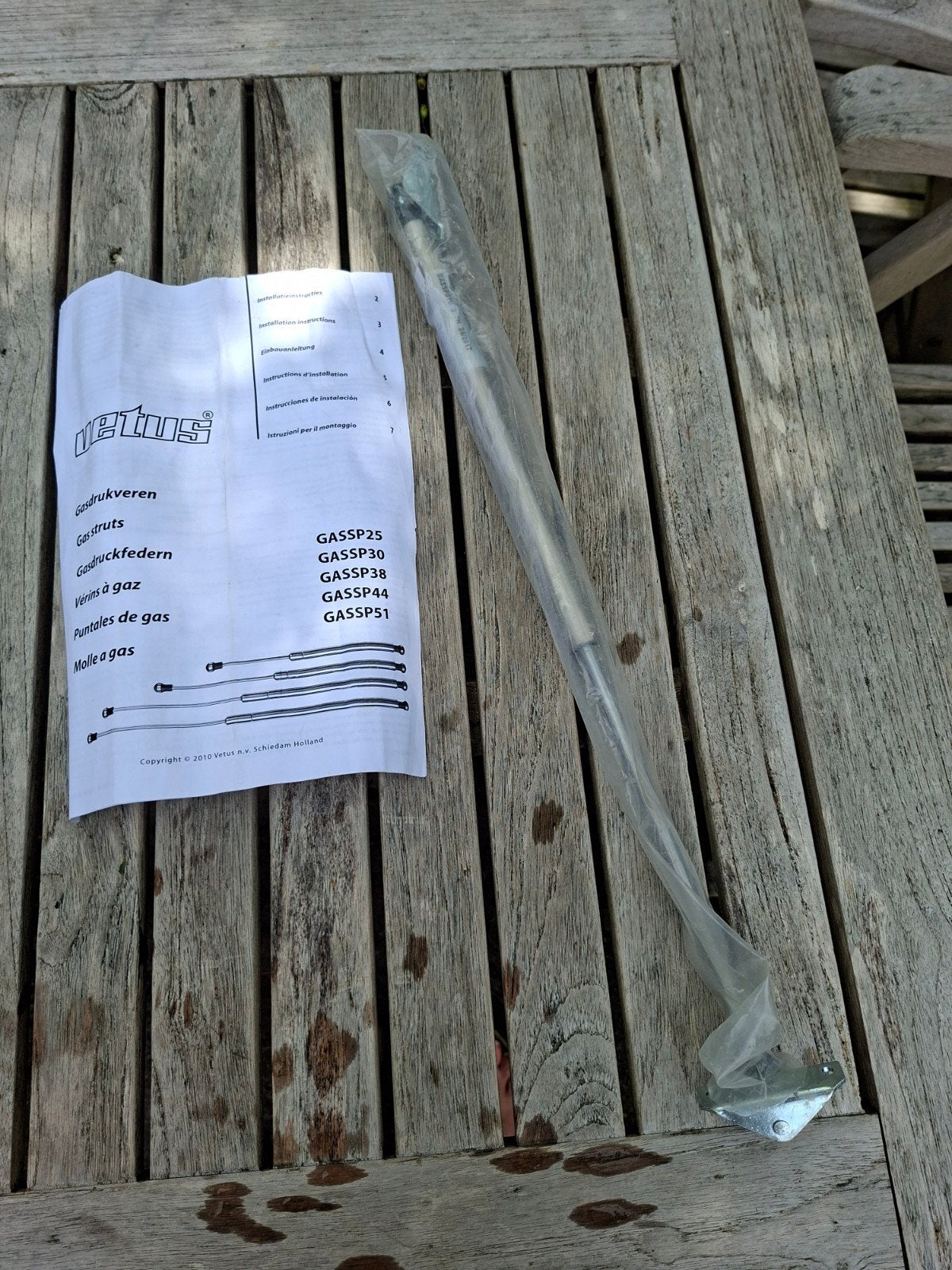 Vetus Gasveer GASSPS1 - Nieuw in verpakking, Ophalen
