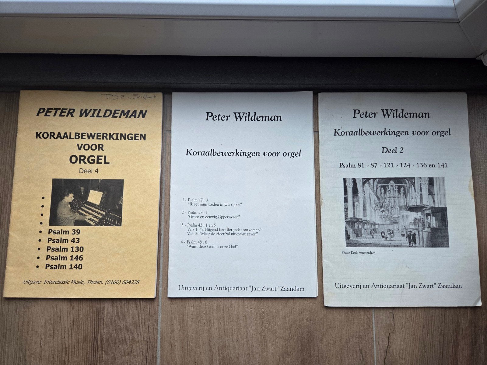Orgelbladmuziek Peter Wildeman, Orgel, Gebruikt, Ophalen of Verzenden, Religie en Gospel