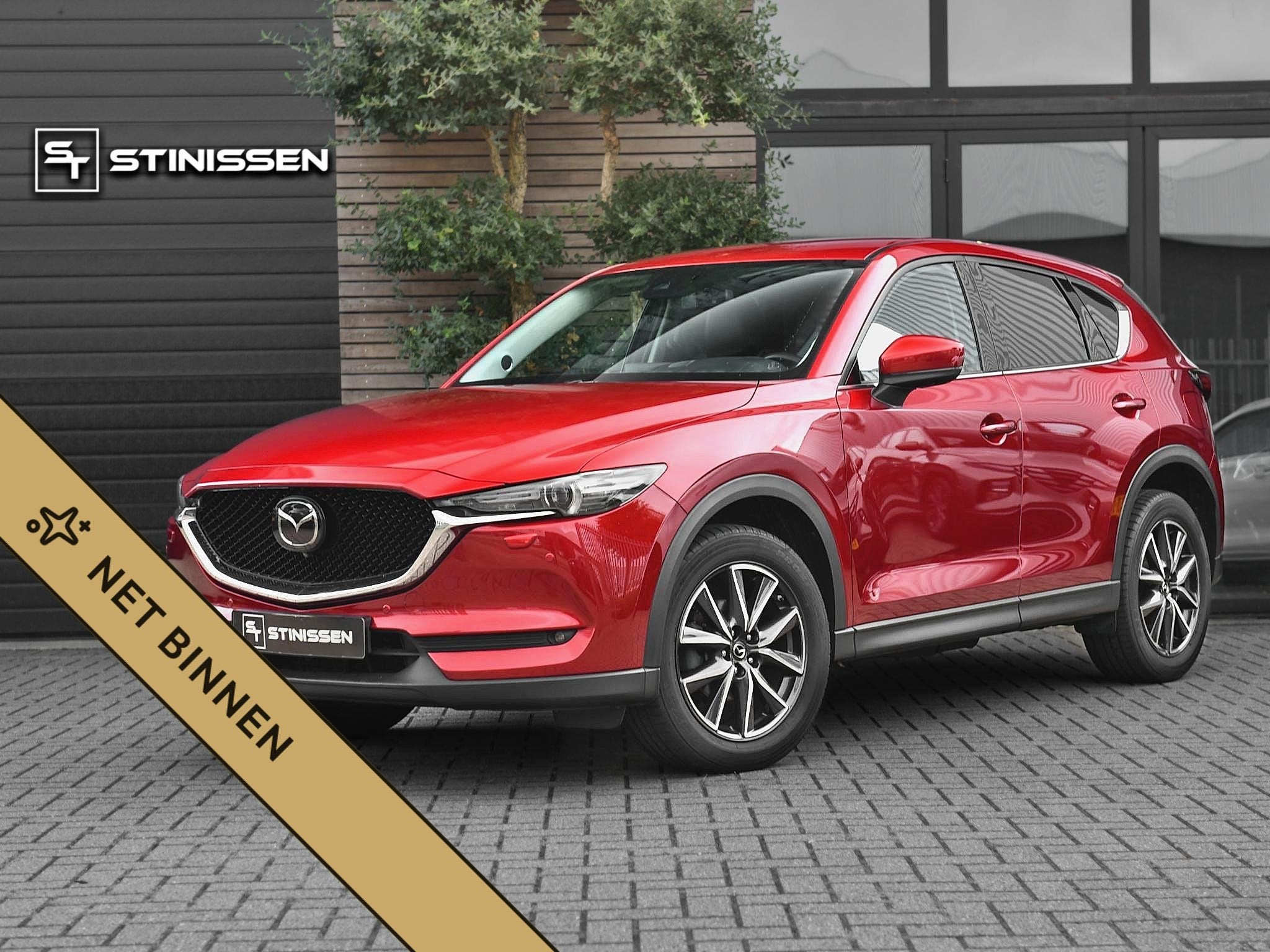 Mazda CX-5 2.5 SkyActiv-G 194 GT-M 4WD Leer Camera ACC Trekh, Automaat, Gebruikt, Bedrijf, SUV of Terreinwagen
