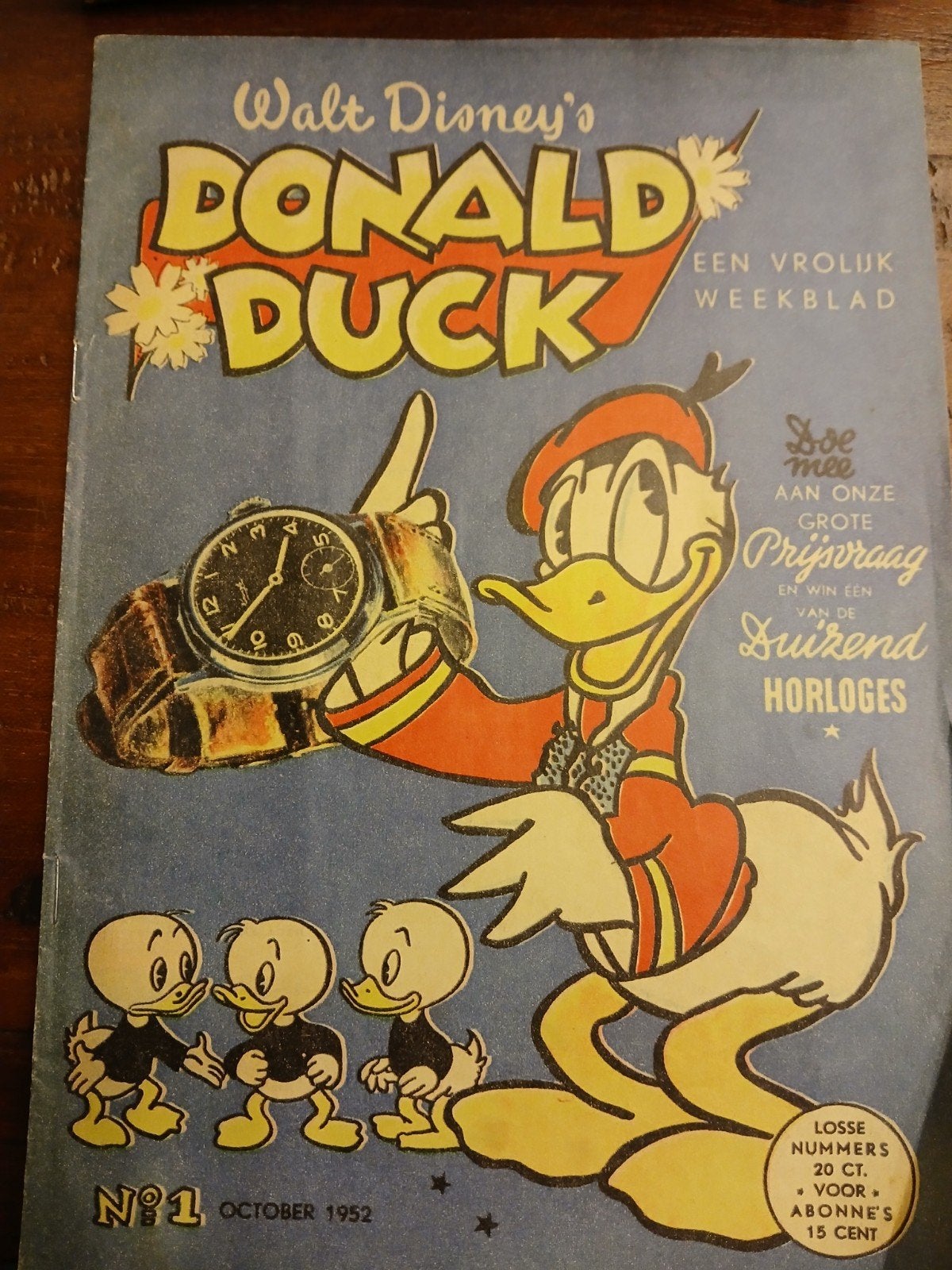 Herdruk jaar 2000 Donald Duck 1 oktober 1952, Boeken, Strips | Comics, Ophalen of Verzenden