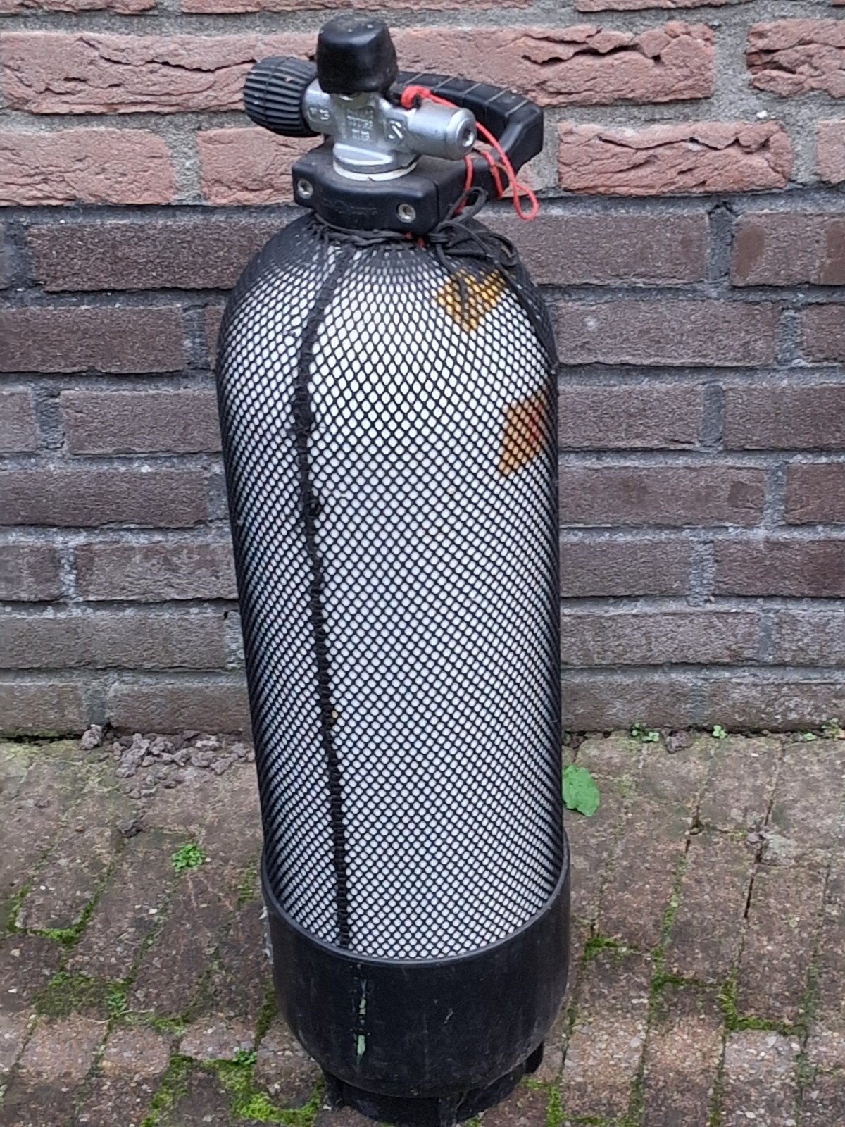 complete duikuitrusting, vrouw, Ophalen, Gebruikt