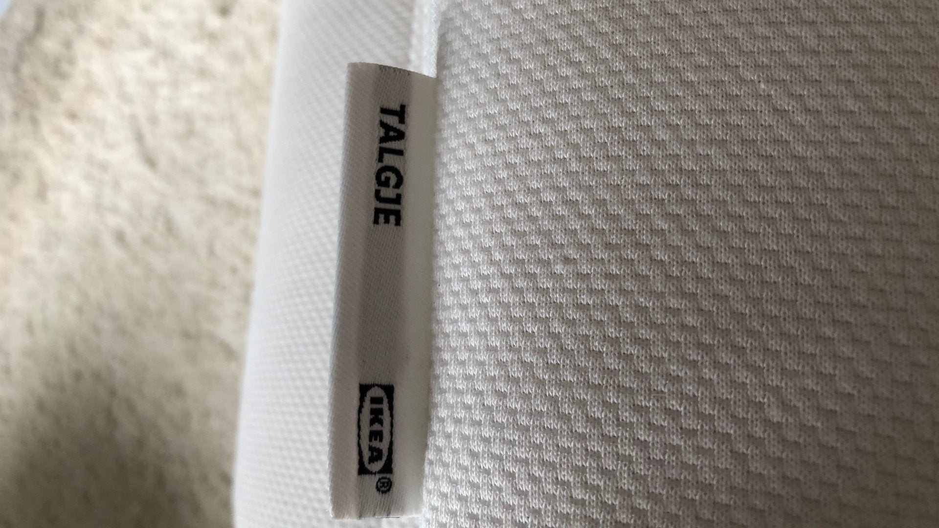 Topper (1.80-2.00) van IKEA - nauwelijks gebruikt, Huis en Inrichting, Ophalen, Wit, Tweepersoons, Zo goed als nieuw