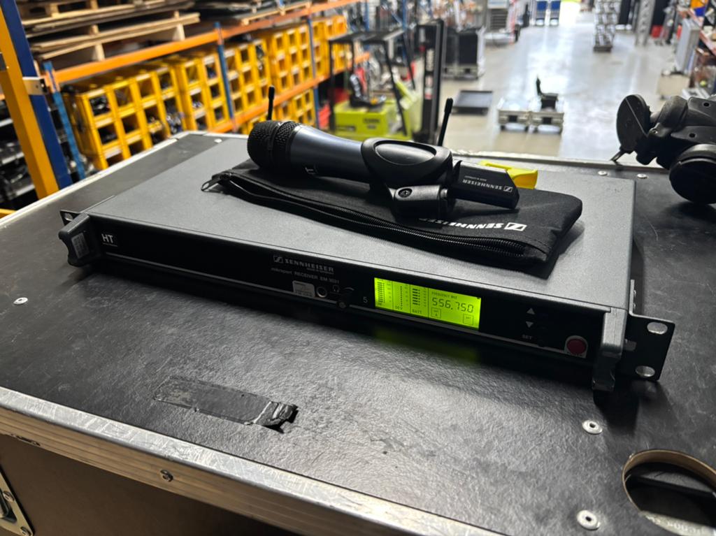 Sennheiser EM3031 SKM3072 draadloze microfoons, Muziek en Instrumenten, Microfoons, Gebruikt, Zangmicrofoon, Ophalen