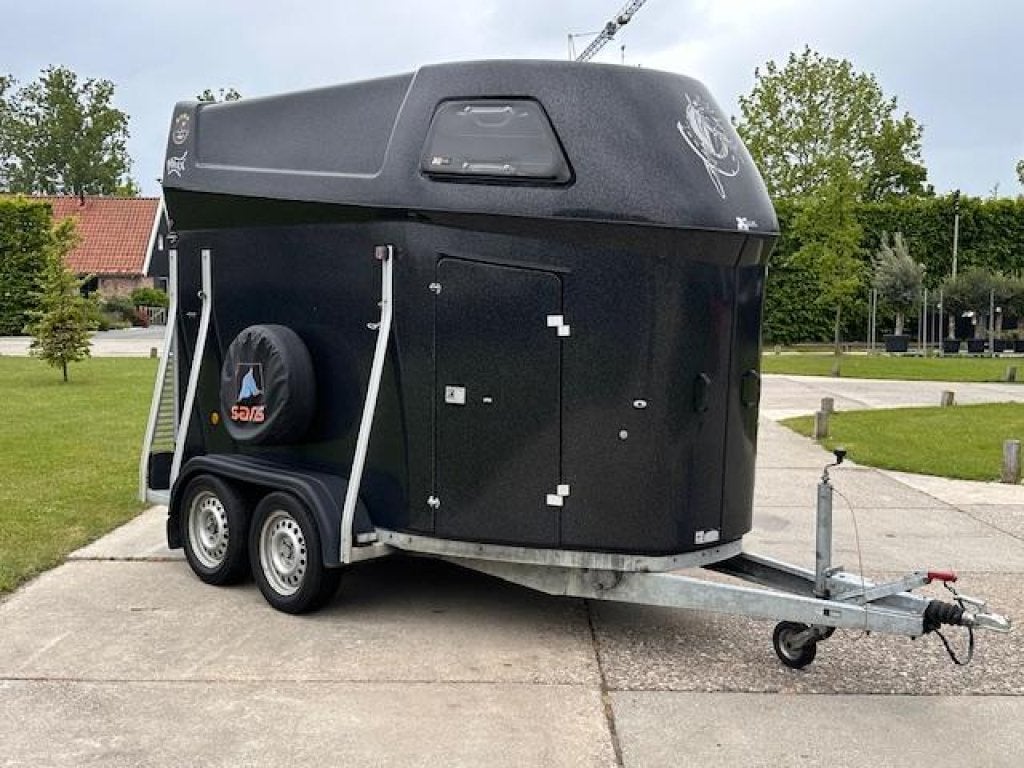 Saris xx-trail paardentrailer TOPPER zadelkamer, Gebruikt, Polyester, 2-paards trailer